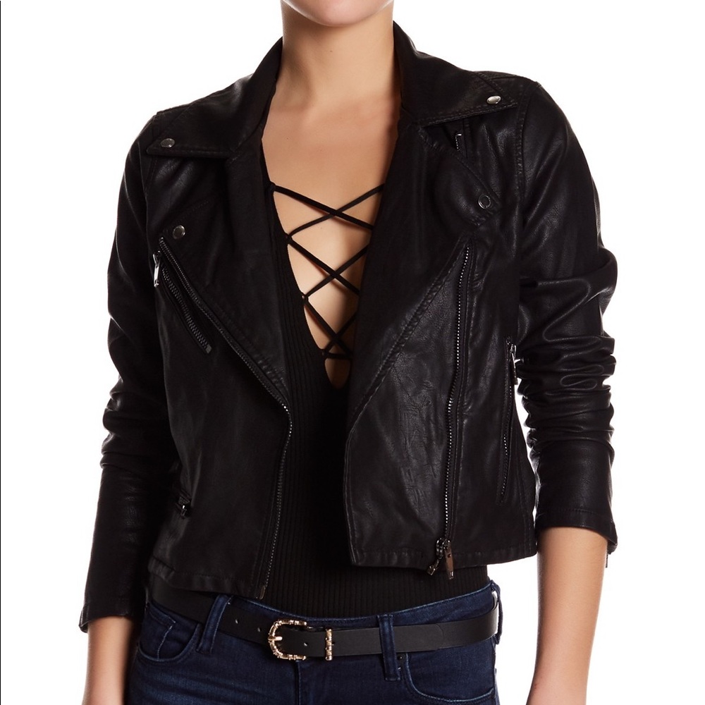 Blank NYC Faux Leather Jacket